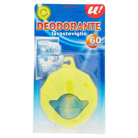 DEODORANTE PER LAVASTOVIGLIE 60 LAVAGGI U! Confronta & Risparmia